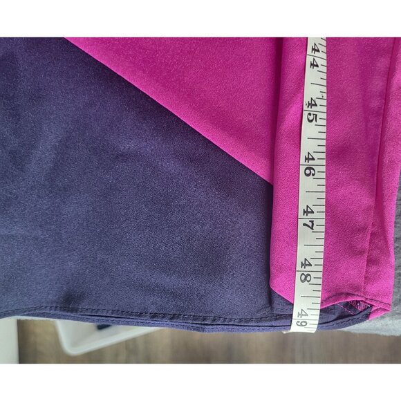 AQUA Women's SZ Medium Colorblock Slip Dress Lightweight Colorful Retro Y2K - Picture 9 of 10